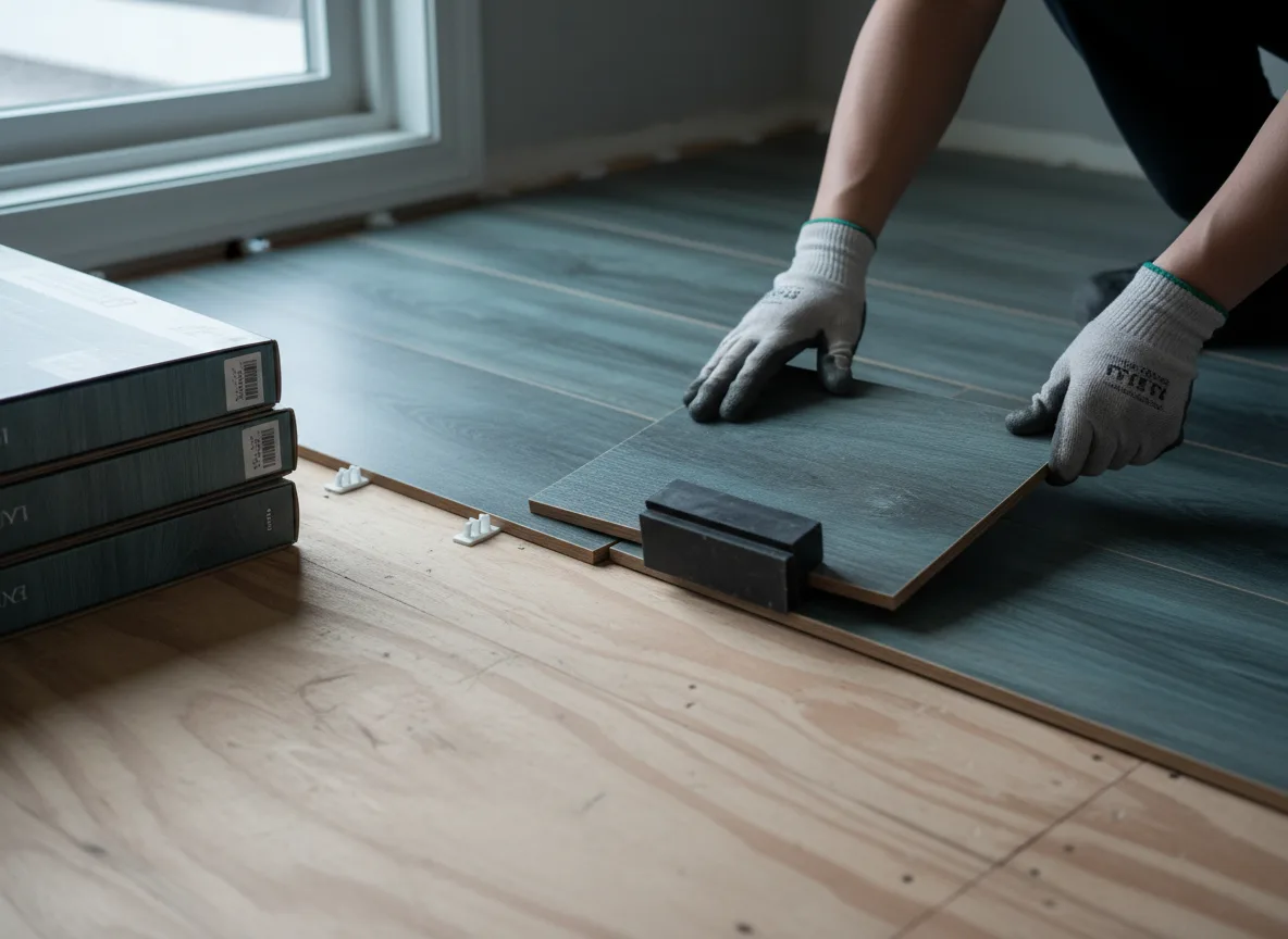 Luxury Vinyl Plank Installation company in Proctor, VT